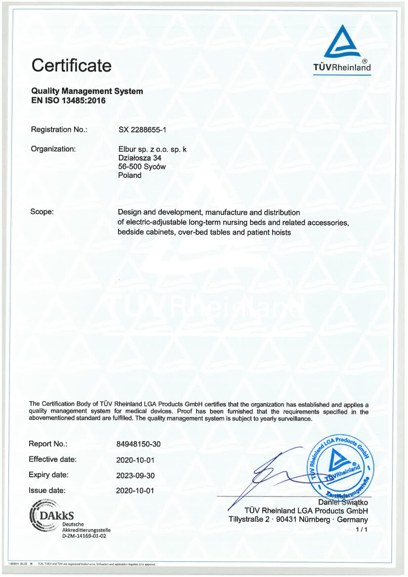 Check the certificate elbur