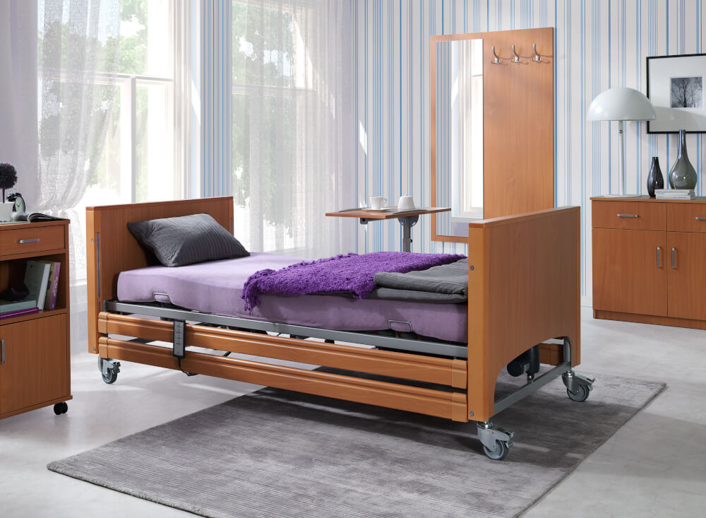 Low front lifting care bed PB 331 » Elbur.eu »