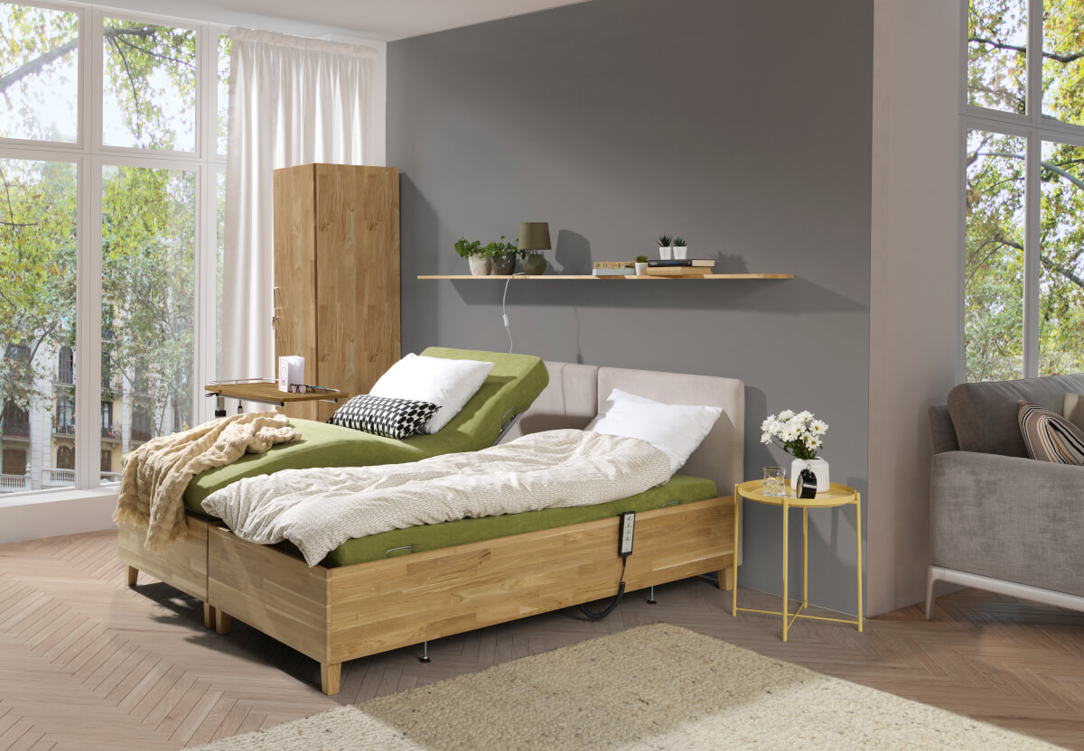 Modernes Bett mit hochwertigem Holzumbau PB 532 »